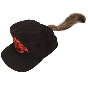 Harley Davidson Ball Cap with Ponytail.